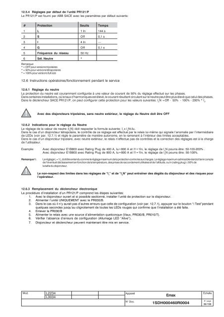 Emax - ABB SACE Division