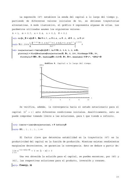 Notas sobre ecuaciones diferenciales. Aplicaciones a la TeorÃ­a del ...