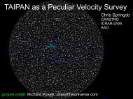 TAIPAN as a Peculiar Velocity Survey