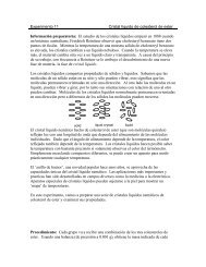 Experimento 11 Cristal líquido de colesterol de ester Información ...