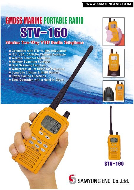 GMDSS Marine Portable Radio