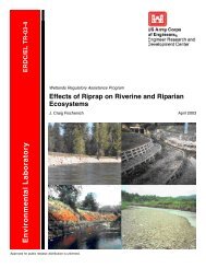 Effects of Riprap on Riverine and Riparian Ecosystems