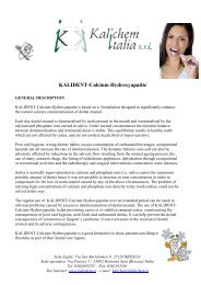 KALIDENT-Idorssiapatite di Calcio -STDE - Kalichem.it