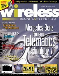 wireless in action - sys-con.com's archive of magazines - SYS-CON ...