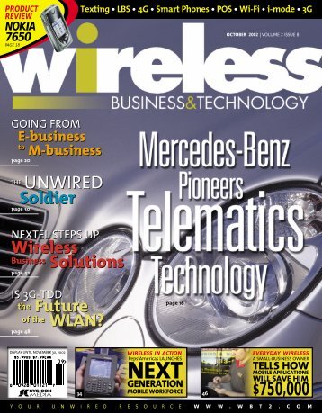 wireless in action - sys-con.com's archive of magazines - SYS-CON ...