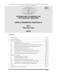 ISPM 27 DIAGNOSTIC PROTOCOLS DP 2: Plum pox virus (2012)