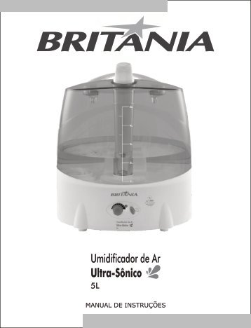 741 09 05 Rev0 UM Umidificador Ultrasonico 5L [776627] - Britânia