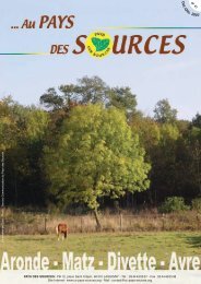 O c t.-D Ã©c.2007 - CommunautÃ© de Communes du Pays des Sources