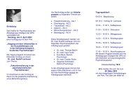 Fachtagung 5. April 2003 - Institut fÃ¼r Psychoanalyse der DPG Stuttgart