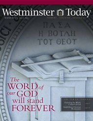 Download a PDF here - Westminster Theological Seminary