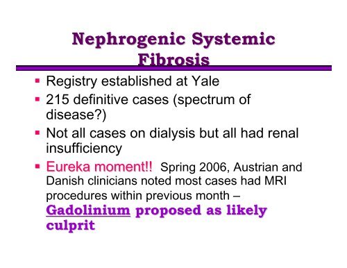 Adult Medical Issues in Cystinosis--William Gahl, M.D.