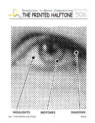 AAA 506-GRC 101 - THE PRINTED HALFTONE