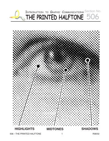 AAA 506-GRC 101 - THE PRINTED HALFTONE