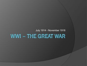 the great war sidney bradshaw fay thesis answers