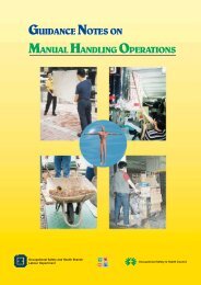 Guidance Notes on Manual Handling Operations