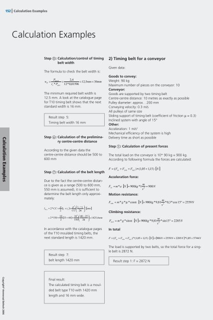 Timing Belts Catalogue