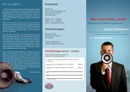 Flyer Tagung (PDF) - Bundesverband Deutscher Bestatter e.V.