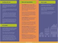 Housing Choice Vouchers Brochure - Maine State Housing Authority