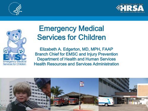 Emergency Medical Services for Children - NHTSA EMS