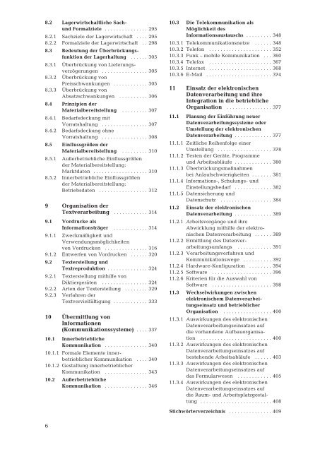 Spezielle Wirtschaftslehre für Büroberufe