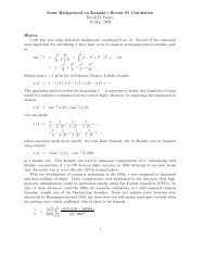 Some Background on Kanada's Recent Pi Calculation ... - YMartin.com