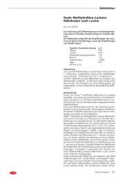 Eosin-Methylenblau-Lactose- NÃ¤hrboden nach Levine - mibius