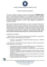 download proiect decizie - Agentia pentru Protectia Mediului Alba