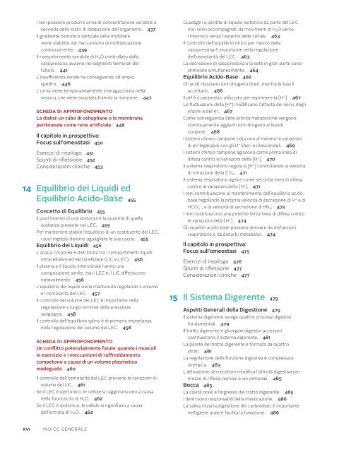 Fondamenti di Fisiologia Umana - Piccin