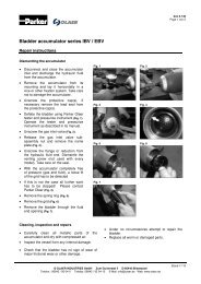 Repair instructions bladder accumulator series IHV / EHV - Olaer.de