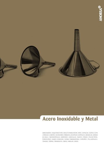 Acero Inoxidable y Metal - ANORSA