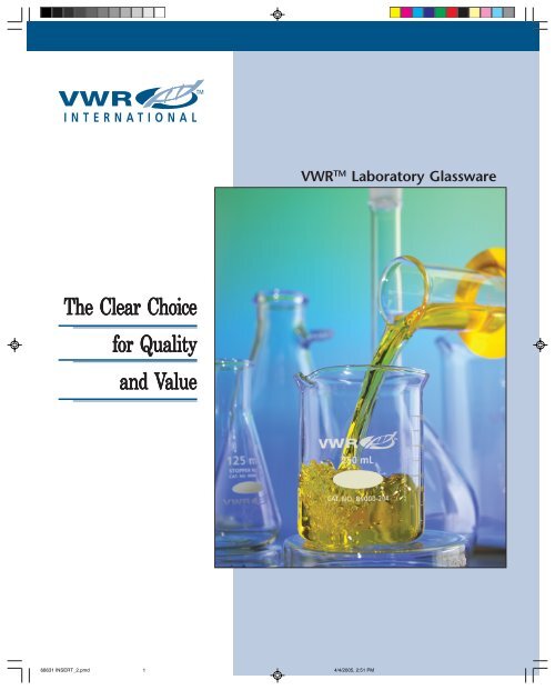 VWR Laboratory Glassware AMCO Instruments, SRL