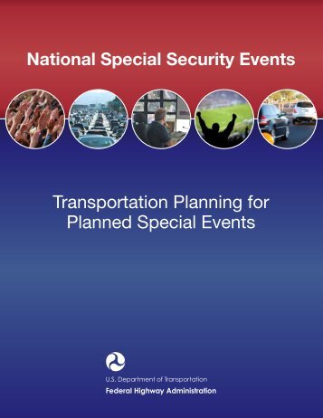 Transportation Planning for Planned Special Events - FHWA ...