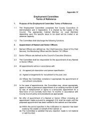Employment Committee Terms of Reference Appendix A , item 4 ...