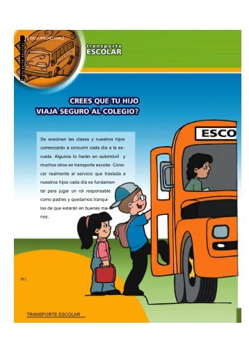 Transporte escolar - ColecciÃ³n educ.ar