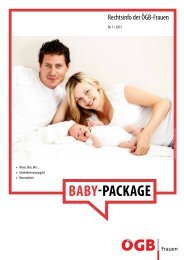 Baby Package (inkl. Elternteilzeit) - FSG Post Wien