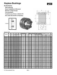Spherical Roller Bearings - PT International Corp
