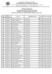 Teknik Sipil - Universitas Negeri Padang