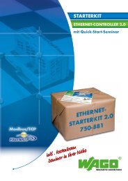 ETHERNET Starterkit 750-881 - Wago