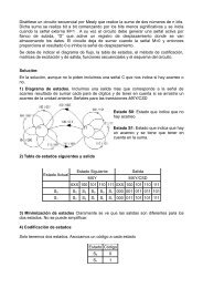 Circuito Sumador Serie