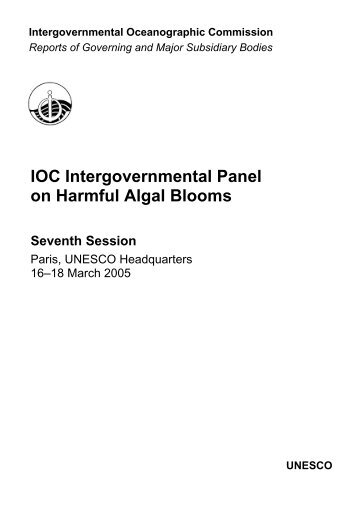 IOC Intergovernmental Panel on Harmful Algal Blooms - Japan ...