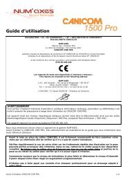 canicom 1500 pro - Num'Axes