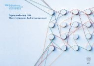 Diplomarbeiten 2010 Masterprogramm Kulturmanagement