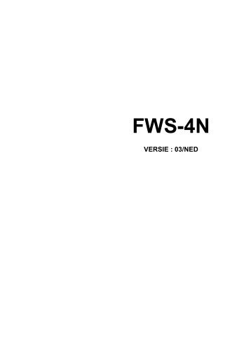 FWS-4N manual v03 Ned