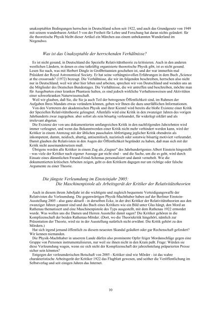 Offener Brief an die Abgeordneten des Deutschen Bundestages