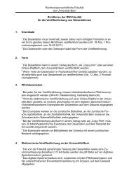 Richtlinien fÃ¼r die VerÃ¶ffentlichung einer Dissertation (pdf, 26KB)