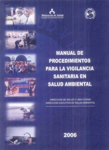 Manual de Procedimientos para la Vigilancia Sanitaria en Salud ...