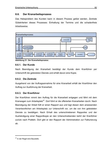 Prozessorientierte Organisationsentwicklung in einem KMU