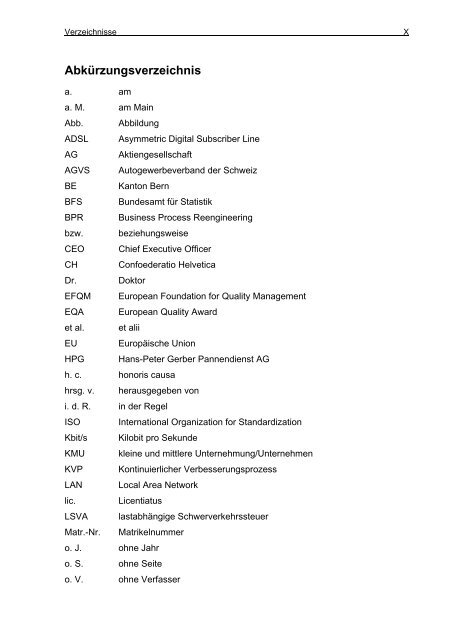 Prozessorientierte Organisationsentwicklung in einem KMU