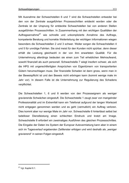 Prozessorientierte Organisationsentwicklung in einem KMU