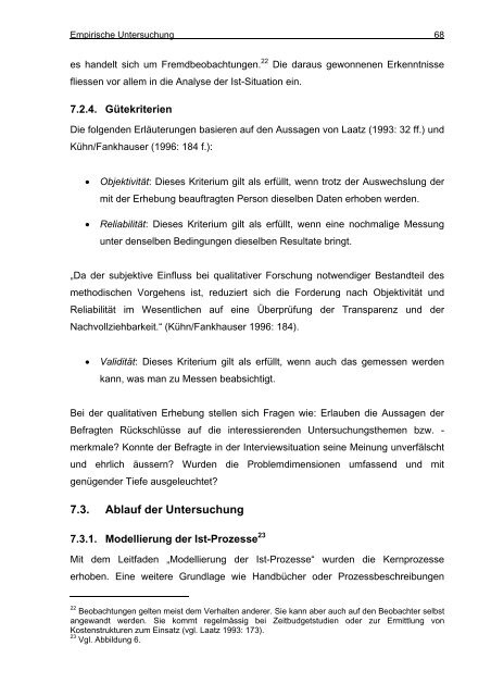 Prozessorientierte Organisationsentwicklung in einem KMU